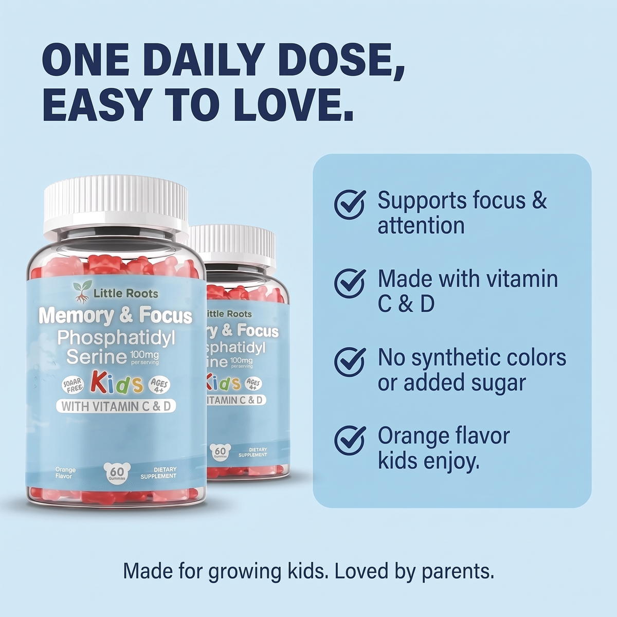 Little Roots Kids Phosphatidylserine